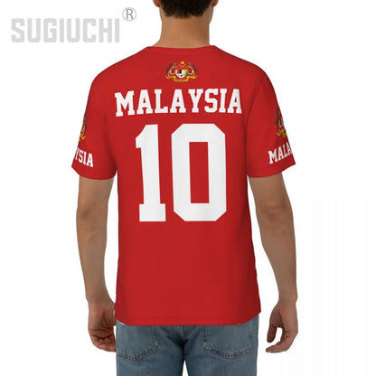 Unisex Nation T-shirt Malaysia Flag Malaysian T-shirts For Men Women Soccer Football Fans Gifts Custom clothes tee