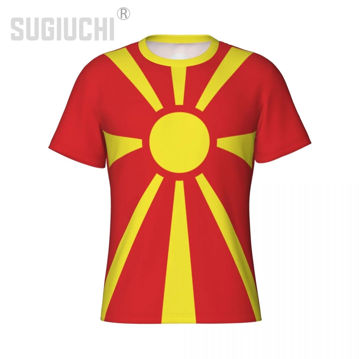 Sports T-shirt North Macedonia Flag Macedonian 3D For Men Women Tees jersey Clothes Soccer Football Fans Patriotic T shirt