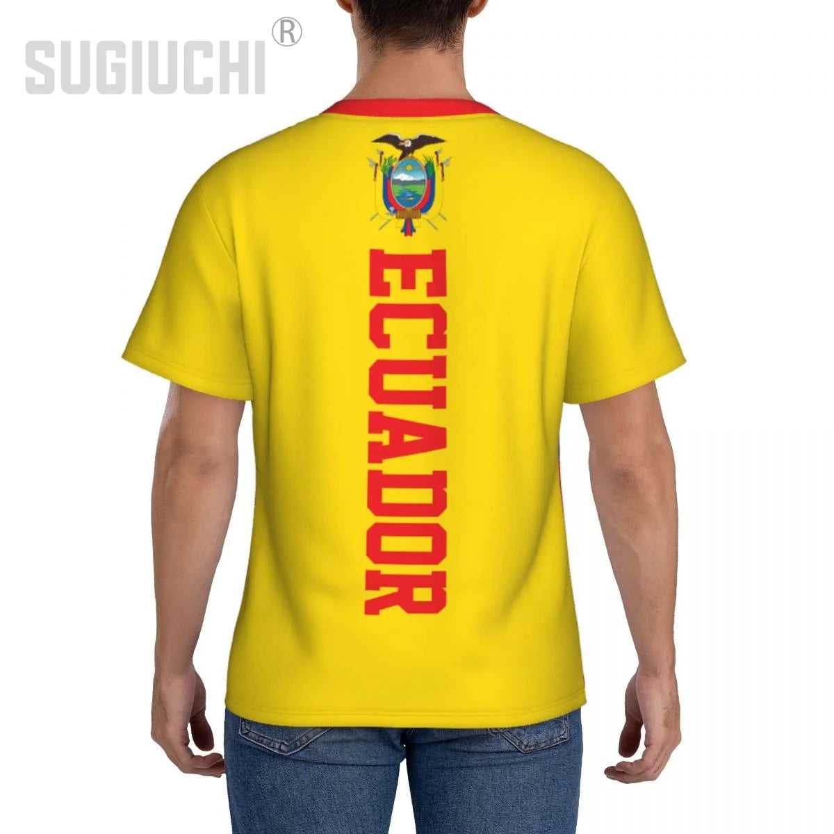 Tight Sports T-shirt Ecuador Flag Ecuadorian 3D For Men Women Tees jersey Clothes Soccer Football Fans Gift Patriotic T shirt