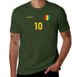Guinea National Football Team Soccer Retro Jersey Elephants Number 10 T-Shirt funnys t shirt for men