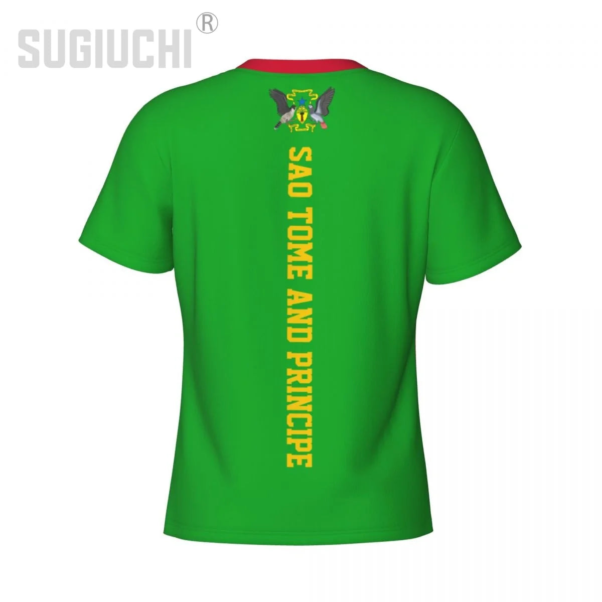 Tight Sports T-shirt Sao Tome And Principe Flag 3D For Men Women Tees jersey Clothes Soccer Football Fans Gift Patriotic T shirt