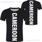Cameroon T Shirt Free Custom Name Number Cmr Country T-Shirt Nation Flag Cameroun Cameroonian Cm French Print Photo Logo Clothes