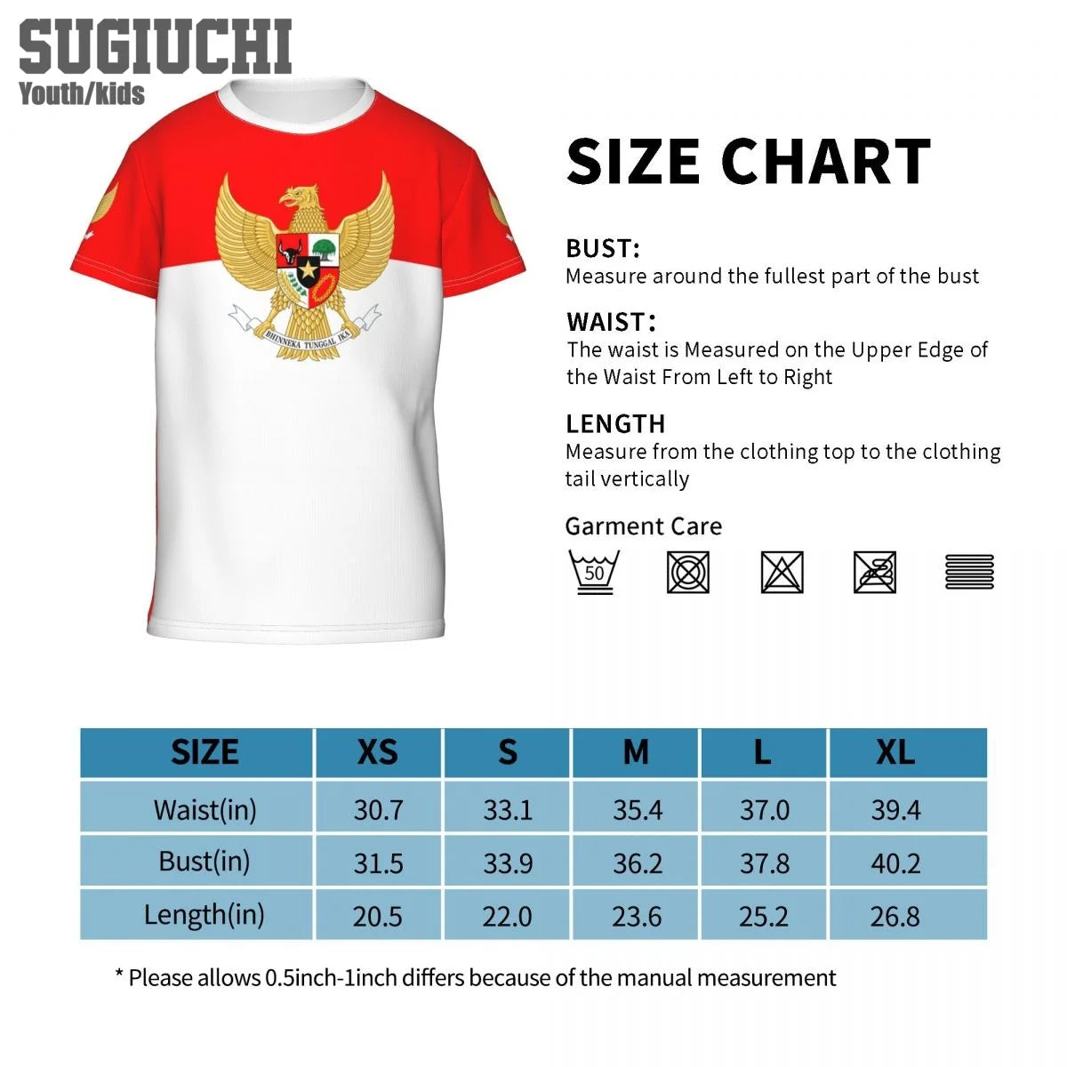 Custom Name Number Indonesia Flag Emblem 3D T-shirts For Kids Youth Boy/Girl Tees Soccer Football Fans Gift T shirt