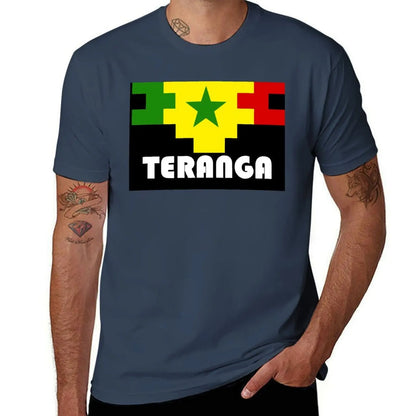 prints shirt t cotton percent T-Shirt shirt shirts man t of cotton SENEGAL Flag 100 for man t T-Shirt with