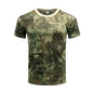 Men Camouflage Hunting Shirts Tactical Fishing Shirt Military Tshirts Camo Hiking Camping  Quick Dry  Clothes