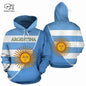 PLstarCosmos 3DPrint Newest Argentina Sport Country Flag Unique Men/Women Cozy Hrajuku Casual Streetwear Hoodie/Zip/Sweatshirt 7