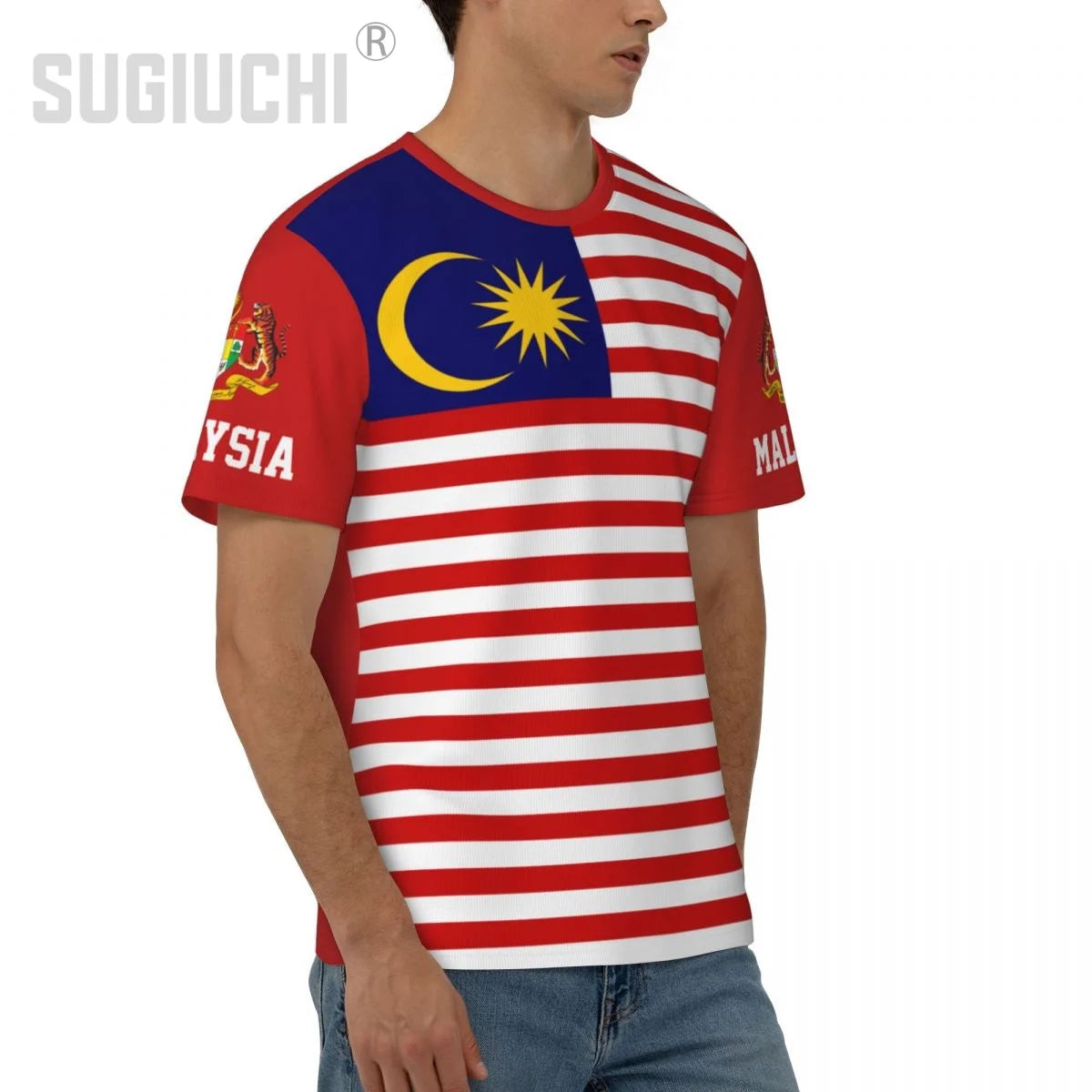 Unisex Nation T-shirt Malaysia Flag Malaysian T-shirts For Men Women Soccer Football Fans Gifts Custom clothes tee