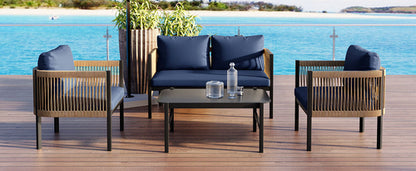 Multi-person Outdoor Sofa Combination with A Table, Suitable for