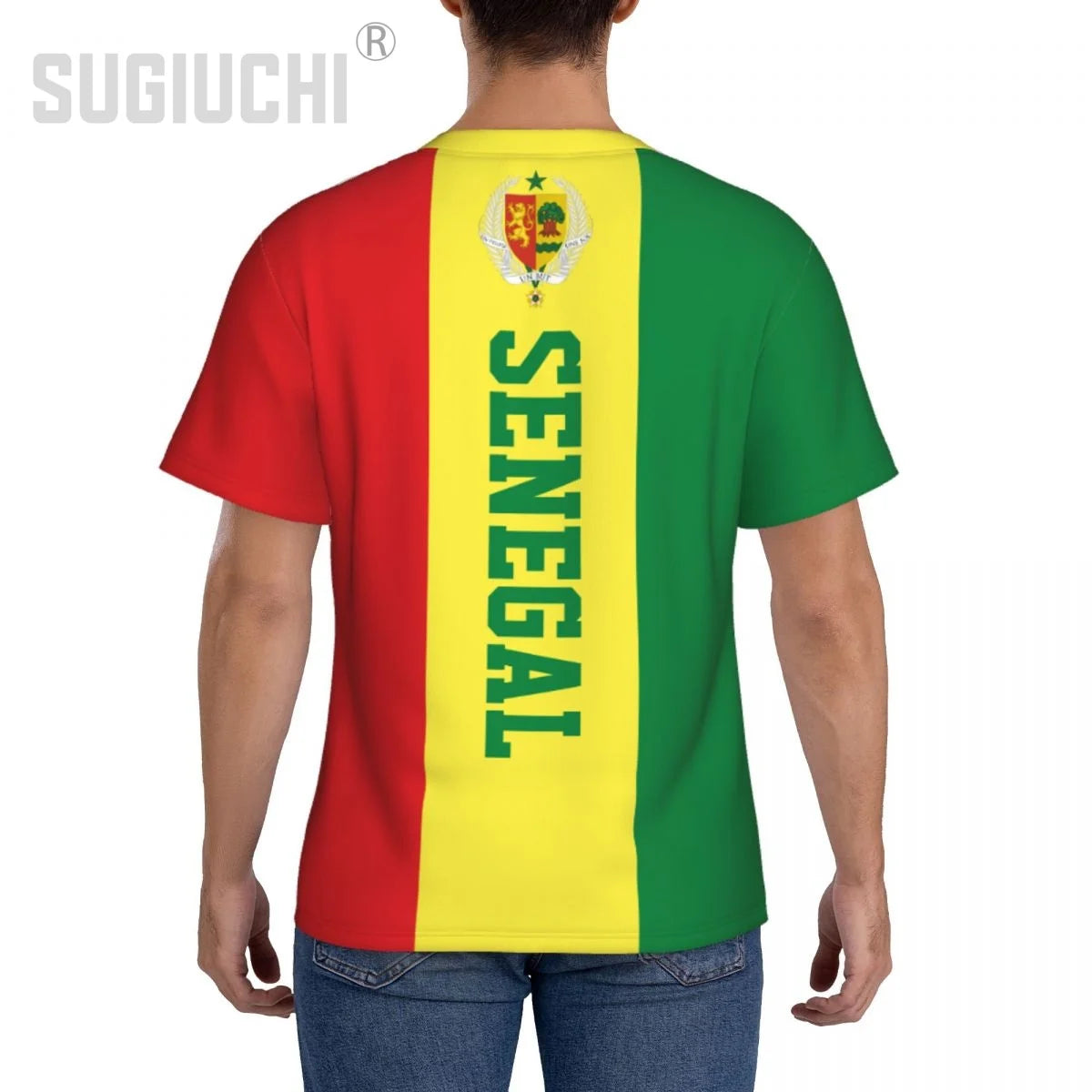 Tight Sports T-shirt Senegal Flag Senegalese 3D For Men Women Tees jersey Clothes Soccer Football Fans Gift Patriotic T shirt