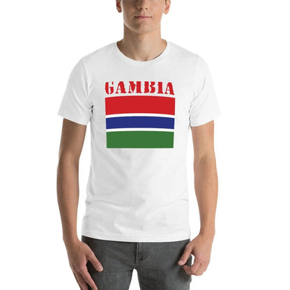 Gambia T-Shirt t shirts for man cotton funny printed t shirts for man T-Shirt