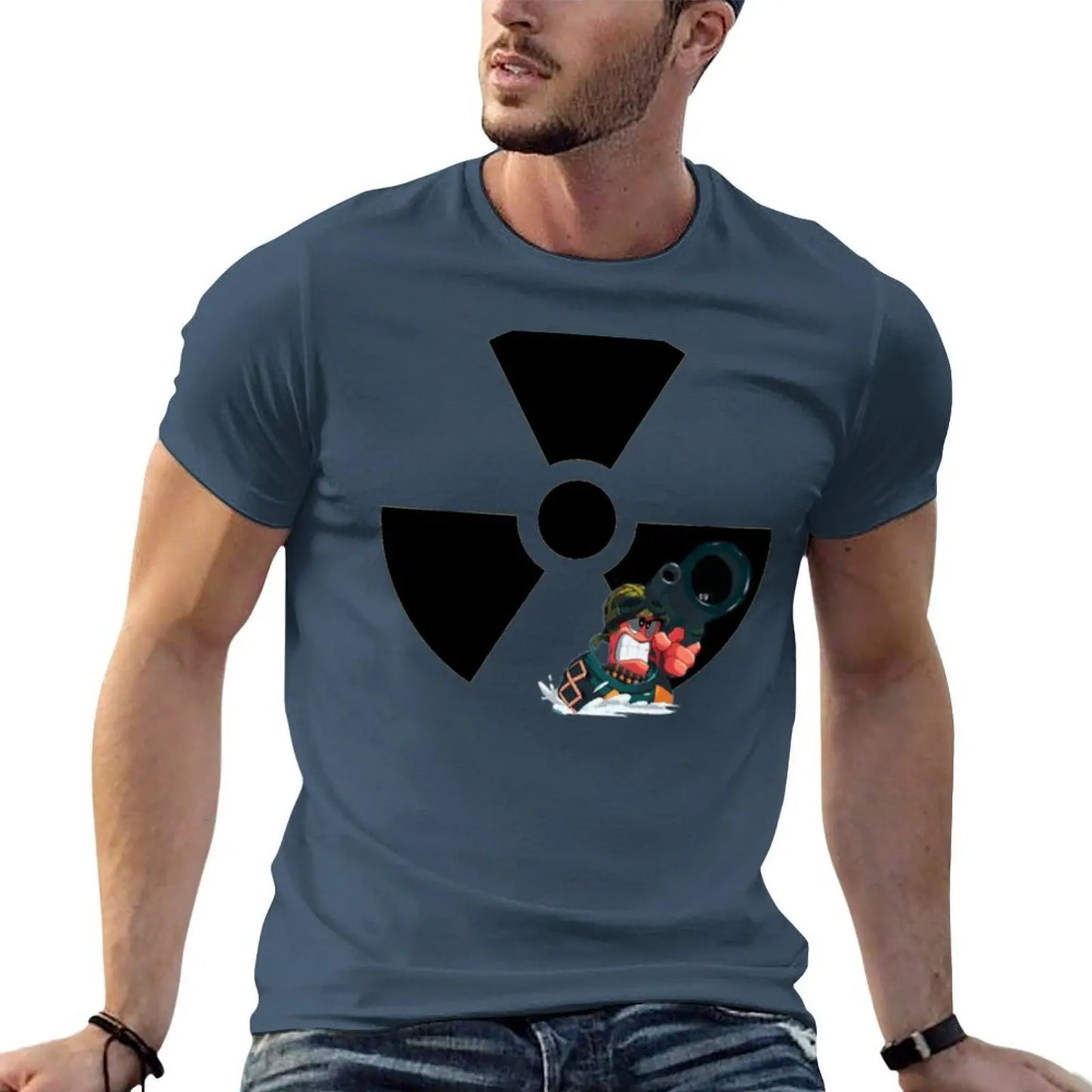 Worms Armageddon T-Shirt man tshirt t shirts cotton 100% printed t shirts for man T-Shirt