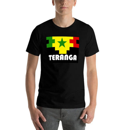 prints shirt t cotton percent T-Shirt shirt shirts man t of cotton SENEGAL Flag 100 for man t T-Shirt with