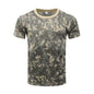 Men Camouflage Hunting Shirts Tactical Fishing Shirt Military Tshirts Camo Hiking Camping  Quick Dry  Clothes