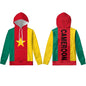 Cameroon Zipper Hoodie 3d Free Custom Name Number Team Cm Pullover Cmr Country French Cameroun Nation Cameroonian Flag Clothes