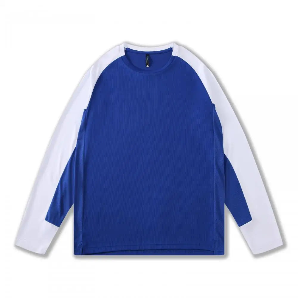 Custom Logo Adults Sports T-shirts Long Sleeve Football Jersey Sublimation Youth Fitness Shirts Sports Training Soccer Shirt