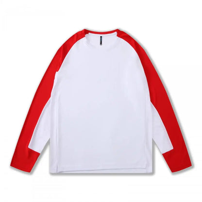 Custom Logo Adults Sports T-shirts Long Sleeve Football Jersey Sublimation Youth Fitness Shirts Sports Training Soccer Shirt