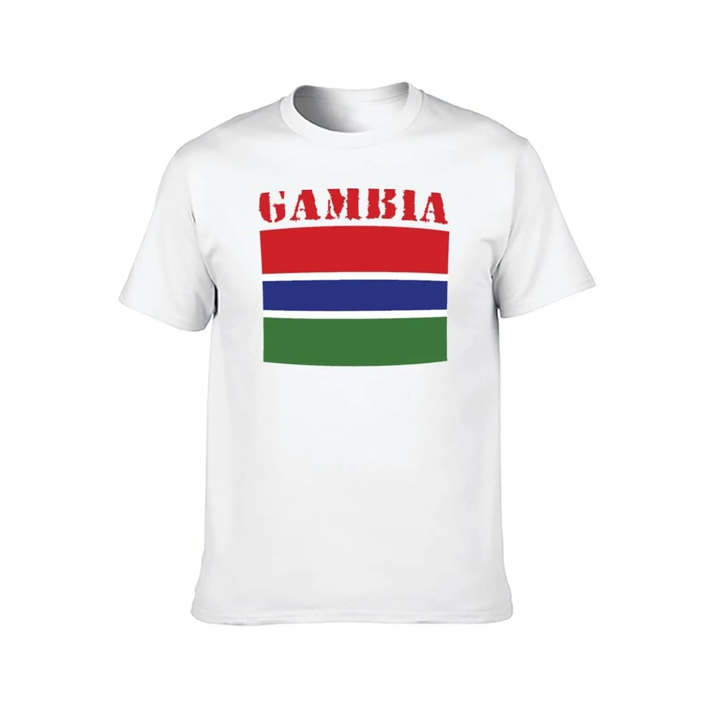 Gambia T-Shirt t shirts for man cotton funny printed t shirts for man T-Shirt