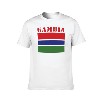 Gambia T-Shirt t shirts for man cotton funny printed t shirts for man T-Shirt
