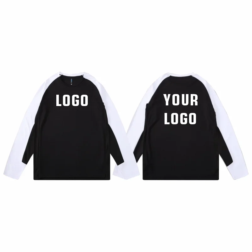 Custom Logo Adults Sports T-shirts Long Sleeve Football Jersey Sublimation Youth Fitness Shirts Sports Training Soccer Shirt