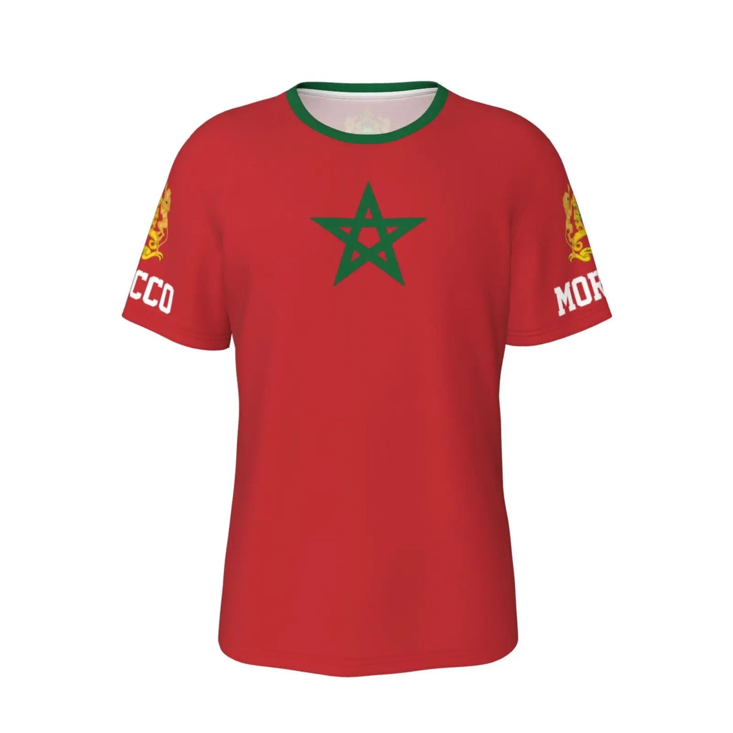Unisex Nation T-shirt Morocco Flag Moroccan T-shirts For Men Women Soccer Football Fans Gifts Custom clothes tee