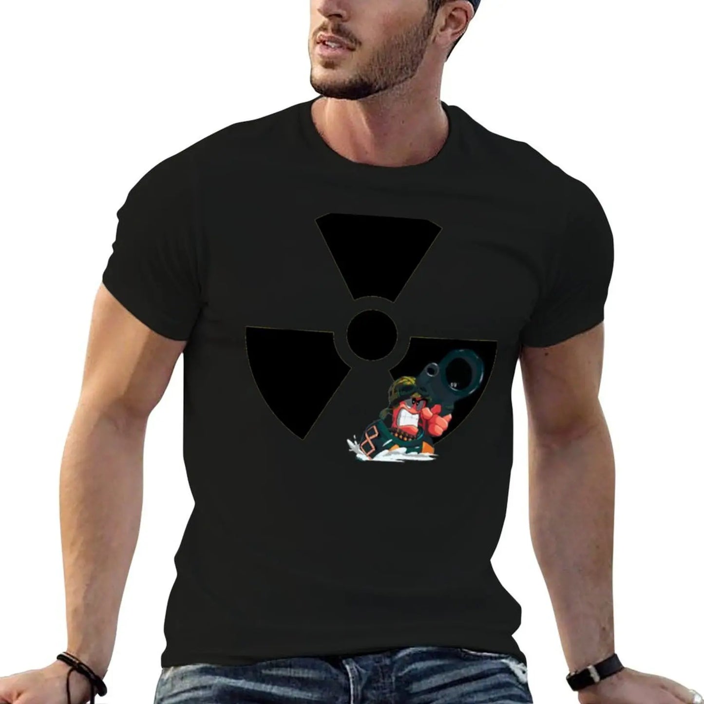 Worms Armageddon T-Shirt man tshirt t shirts cotton 100% printed t shirts for man T-Shirt
