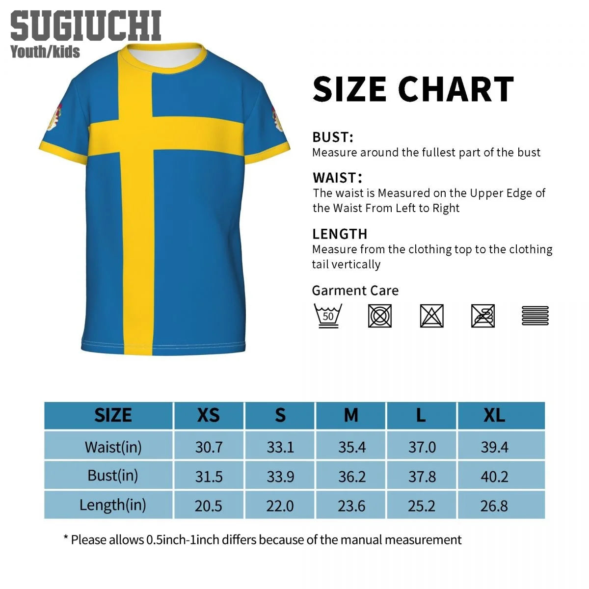 Custom Name Number Sweden Flag Emblem 3D T-shirts For Kids Youth Boy/Girl Tees Soccer Football Fans Gift T shirt
