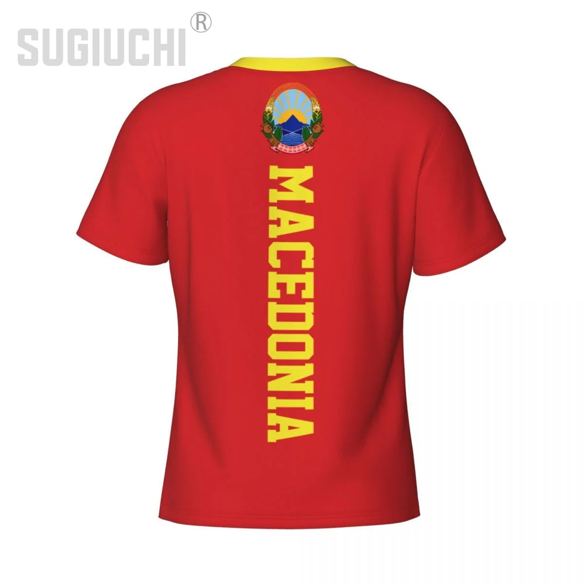 Sports T-shirt North Macedonia Flag Macedonian 3D For Men Women Tees jersey Clothes Soccer Football Fans Patriotic T shirt
