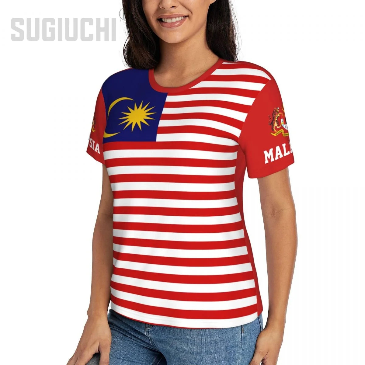Unisex Nation T-shirt Malaysia Flag Malaysian T-shirts For Men Women Soccer Football Fans Gifts Custom clothes tee