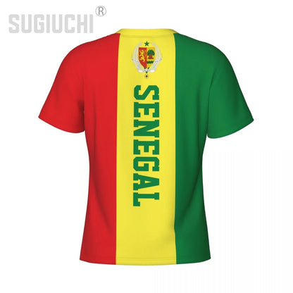 Tight Sports T-shirt Senegal Flag Senegalese 3D For Men Women Tees jersey Clothes Soccer Football Fans Gift Patriotic T shirt