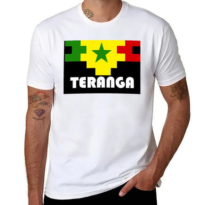 prints shirt t cotton percent T-Shirt shirt shirts man t of cotton SENEGAL Flag 100 for man t T-Shirt with